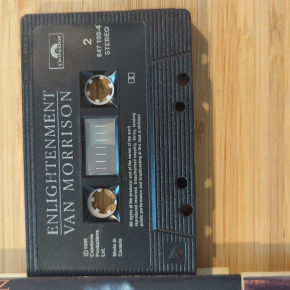 Van Morrison 2 cassette tape combo pack With vintage 1973 casette - Picture 5 of 5